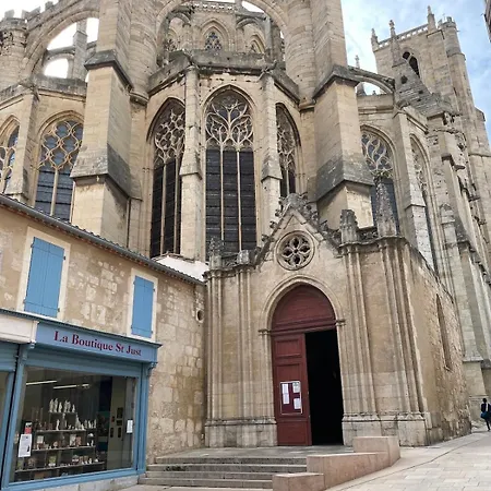 La Mascotte De Narbonne, 2 Pieces Proche Les Halles